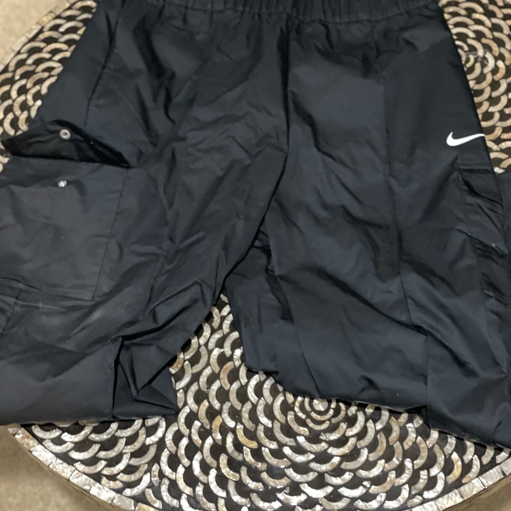 Nike Oversized Black Cargo Pants